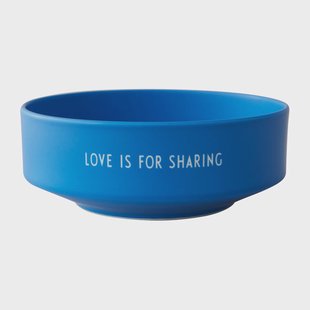 Design Letters Design Letters favoriete schaal medium Ø17,5 cm Cobalt blue