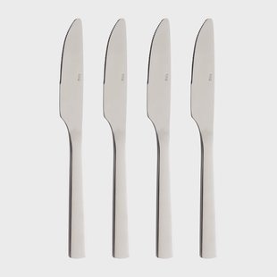 Aida Raw dinermes 4-pack Roestvrij staal