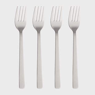 Aida Raw dinervork 4-pack Roestvrij staal