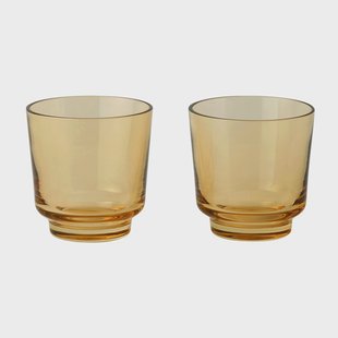 Muuto Raise glas 20 cl 2-pack Burnt orange