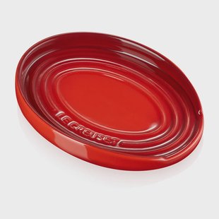 Le Creuset Ovale houder voor pollepel Cerise