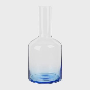 Broste Copenhagen Hue karaf 1,1 l Clear-blue