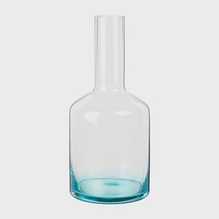 Broste Copenhagen Hue karaf 1,1 l Clear-turquoise