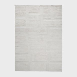 Classic Collection Bricks wollen vloerkleed 170x230 cm Ivory