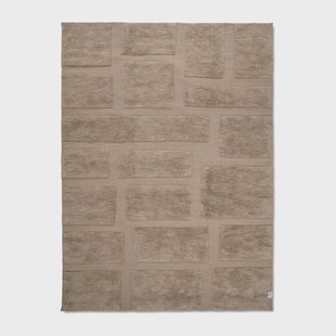 Classic Collection Bricks wollen vloerkleed 250x350 cm Beige