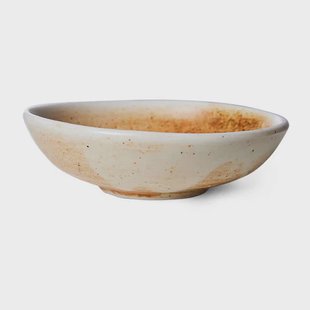 HKliving Home Chef kom klein Ø9 cm Rustic cream-brown