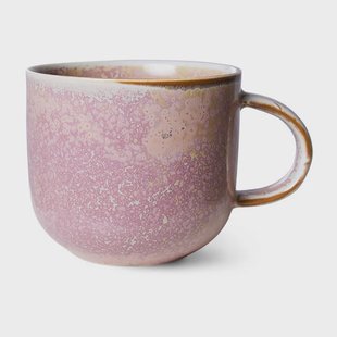 HKliving Home Chef mok met oor 32 cl Rustic pink
