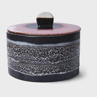 HKliving 70's cookie jar koektrommel Ø17 cm Disco