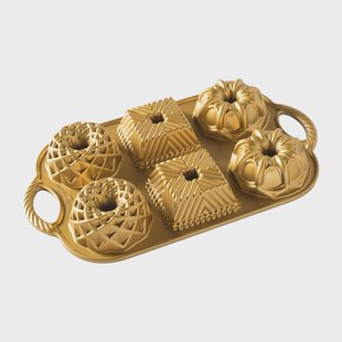 Nordic Ware Nordic Ware geo bundtlette bakvorm 0,8 l