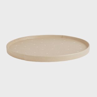 OYOY Aki dienblad Ø36,5 cm Beige
