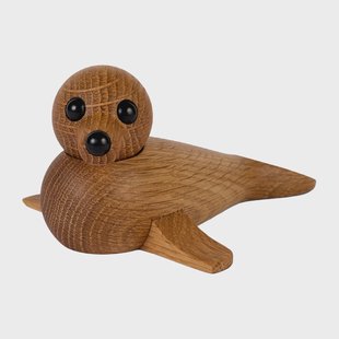 Spring Copenhagen Babyzeehond decoratie Eikenhout