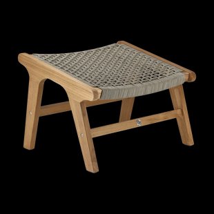 1898 Sandvik voetenbankje Teak