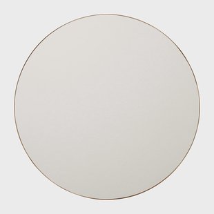 Gejst Retell pinboard prikbord Ø80 cm Wit-messing