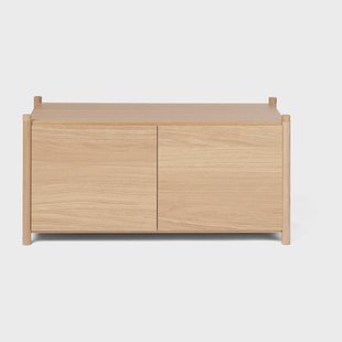 Gejst Sceene bookcase G Licht eikenhout