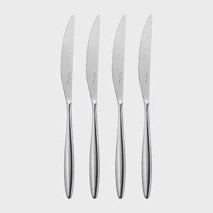 Robert Welch Hidcote Bright grillbestek 4-pack Roestvrij staal
