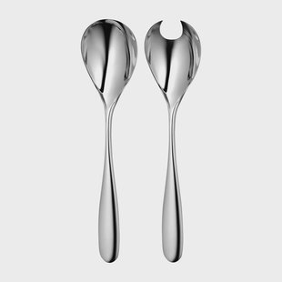 Robert Welch Stanton Bright saladebestek 2-delig Roestvrij staal