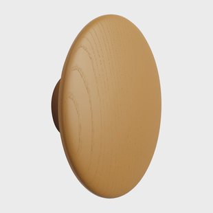 Muuto Dots wood haak burnt orange Ø17 cm Muuto Dots wood haak burnt orange Ø17 cm