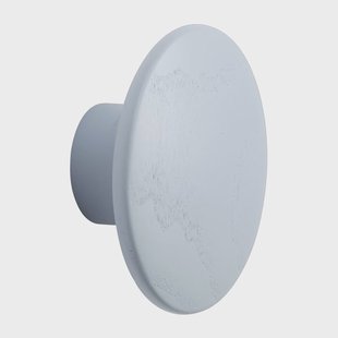Muuto Dots wood haak light blue Ø6,5 cm