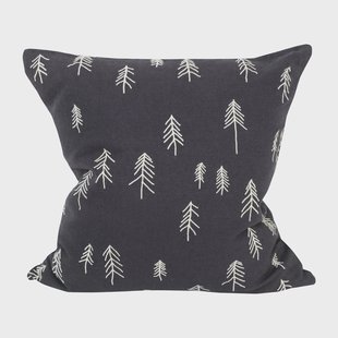 Fine Little Day Den kussenhoes 48x48 cm Antracietblauw