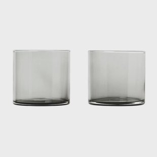 blomus Mera tumblerglas 20 cl 2-pack Smoke