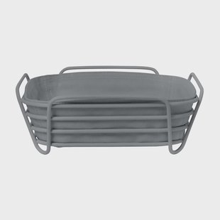 blomus Delara broodmand 26x26 cm Sharkskin