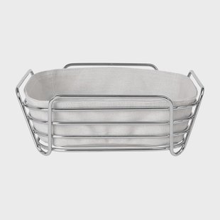 blomus Delara broodmand 25x25 cm Moonbeam