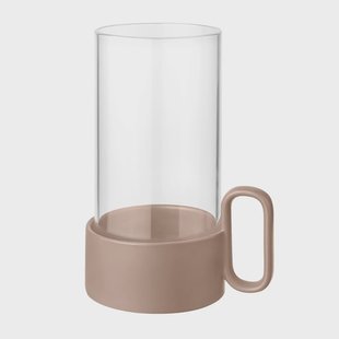 blomus Yuragi windlicht 21 cm Terracotta