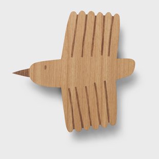 Ferm Living Bird wandlamp Geolied eikenhout