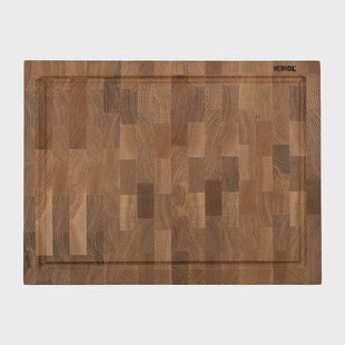 Heirol Heirol snijplank eikenhout met geul 30x40 cm