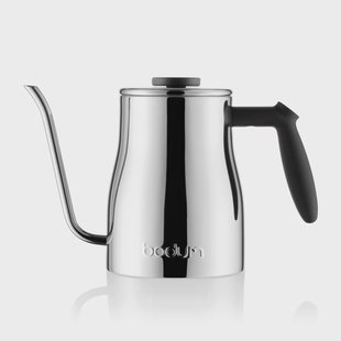 Bodum Bistro svanhals fluitketel 8 koppen Chrome