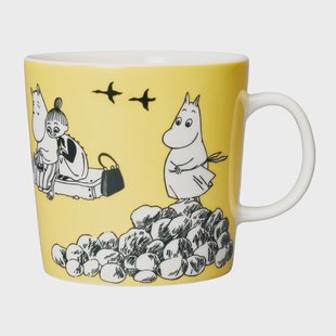 Moomin Arabia Gele Moomin mok speciaal 40 cl