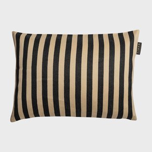 Linum Amalfi kussenhoes 35x50 cm Zwart