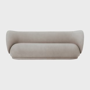 Ferm Living Rico bank 3-zits Brushed sand