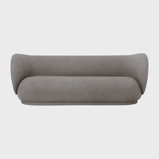 Ferm Living Rico bank 3-zits Brushed warm grey