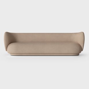 Ferm Living Rico bank 4-zits Brushed sand