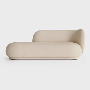 Ferm Living Rico divan chaise longue rechts Brushed offwhite