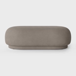 Ferm Living Rico ottoman Brushed warm grey
