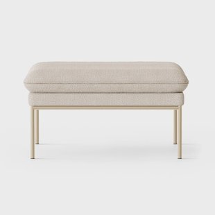 Ferm Living Turn pouf zitpoef Cashmere bouclé offwhite Ferm Living Turn pouf zitpoef Cashmere bouclé offwhite