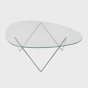 GUBI Pedrera salontafel Chroom