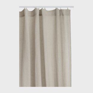 Himla Sirocco gordijn met plooiband 270x250 cm Natuur