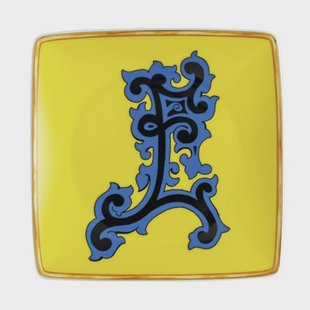 Versace Versace Holiday Alphabet schotel 12 cm E