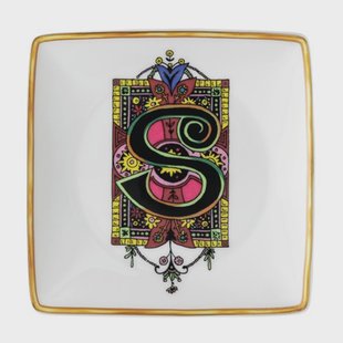 Versace Versace Holiday Alphabet schotel 12 cm S