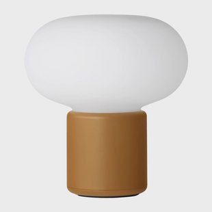 New Works Karl-Johan tafellamp portabel Ochre yellow