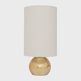 URBAN NATURE CULTURE Suki tafellamp Ø22,5x43 cm Gold-white URBAN NATURE CULTURE Suki tafellamp Ø22,5x43 cm Gold-white