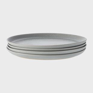 Paradisverkstaden Morgon grå bord Ø24 cm 4-pack Grijs Paradisverkstaden Morgon grå bord Ø24 cm 4-pack Grijs