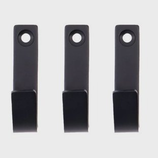 Meraki Thapsus haak 3-pack Geborstelde zwarte afwerking Meraki Thapsus haak 3-pack Geborstelde zwarte afwerking