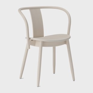 Massproductions Icha stoel Wit geolied beukenhout