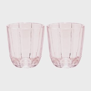 Holmegaard Lily waterglas 32 cl 2-pack Cherry blossom