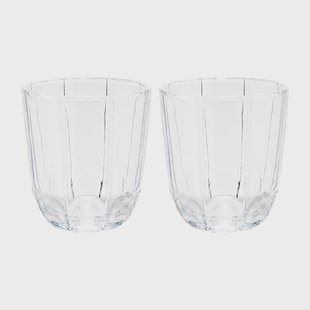 Holmegaard Lily waterglas 32 cl 2-pack Transparant