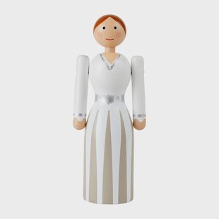 Kay Bojesen Denmark Kay Bojesen bruid Wit, 17 cm